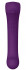 Фиолетовый клиторальный стимулятор Caldo с функцией вибратора - 19 см. (САТИСФАКЕР FNBS1032PUR)