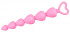 Розовая анальная цепочка Plip Plop - 17,5 см.