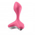 Розовая анальная пробка с вибрацией Game Changer - 11,5 см. (Satisfyer 4006789)