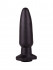 LOVETOY (А-Полимер) Чёрная анальная пробка с гладкой поверхностью - 18 см. (426800)