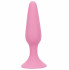 Розовая анальная пробка BEAUTIFUL BEHIND SILICONE BUTT PLUG - 11,4 см. (NMC 111566)