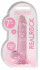 Shots Media BV Розовый фаллоимитатор Realrock Crystal Clear 7 inch - 19 см. (REA091PNK)