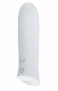 Белый мини-вибратор Enif - 8,7 см.