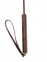 Sitabella Темно-коричневый стек  Готика  с петлей - 77 см. (3339-8bk)