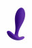 Штучки-дрючки Фиолетовая удлиненная анальная втулка  - 7,2 см. (690022)