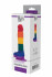 Dream Toys Разноцветный фаллоимитатор-реалистик COLOURFUL DILDO - 17,5 см. (21692)
