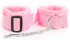 Bior toys Розовые меховые оковы на регулируемых черных пряжках (NTB-80576)