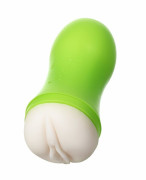 Мастурбатор-вагина A-Toys в зеленой колбе