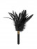 Черный перьевой тиклер Plume - 23 см. (Lola Lingerie 1082-02lola)