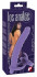 Orion Фиолетовая насадка на пенис для двойной стимуляции Los Analos - 16 см. (05834480000)