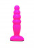 Lola Games Розовый анальный стимулятор Small Bubble Plug - 11 см. (511587lola)