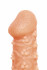 KOKOS Телесная закрытая насадка с пучками шишечек Cock Sleeve 009 Size L - 17,6 см. (CS.009-L)