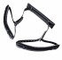 Черные кожаные стропы для фиксации Anonymo (ToyFa 310703)