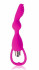 Bior toys Розовый фантазийный вибратор с колечком-ограничителем - 14 см. (CSM-23047)