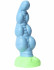 Erasexa Голубой фаллоимитатор  Посейдон  с ярко выраженным рельефом - 19 см. (zoo62)