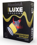 Презерватив LUXE Maxima  Аризонский Бульдог  - 1 шт.