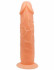 Eroticon Телесный фаллоимитатор на присоске - 19,8 см. (30027)