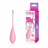 Bior toys Нежно-розовый каплевидный вагинальный шарик со шнурком (CSM-23139-2)