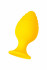 Желтая анальная втулка Riffle - 6 см. (ToyFa 357036)