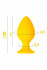 Желтая анальная втулка Riffle - 6 см. (ToyFa 357036)