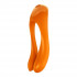 Оранжевый универсальный унисекс вибростимулятор Candy Cane (Satisfyer 4004143)