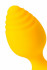 Желтая анальная втулка Riffle - 7,5 см. (ToyFa 357037)