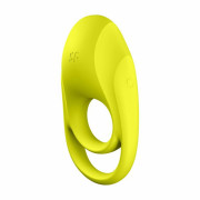Желтое эрекционное кольцо Spectacular Duo