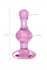 Розовая фигурная анальная втулка - 9,8 см. (Sexus 912310)