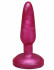 Розовая гелевая анальная пробка - 16 см. (Eroticon 30144)