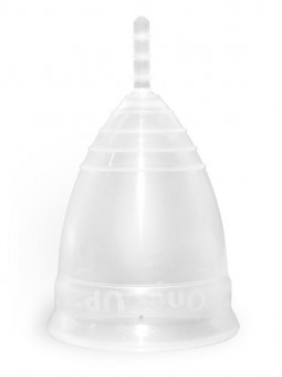 Прозрачная менструальная чаша OneCUP Classic - размер S