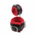 Черно-красные кожаные оковы Super Soft Ankle Cuffs (Chisa CN-632196375)