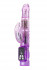 A-toys Фиолетовый вибратор High-Tech fantasy с клиторальным лепестком - 21 см. (761034)