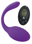 Фиолетовое виброяйцо Smart Dream II + LRS с пультом ДУ