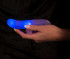 Фиолетовый мини-вибратор Flashing Mini Vibe - 15,2 см.