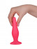 Розовая анальная пробка с узеньким кончиком - 14 см. (LOVETOY (А-Полимер) 433400)
