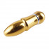 Золотистый алюминиевый вибратор GOLD SMALL - 7,5 см. (Pipedream PD4956-27)