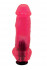 Розовая гелевая насадка с мошонкой для страпона - 17 см. (LOVETOY (А-Полимер) 191200)