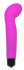 Bior toys Ярко-розовый изогнутый вибромассажер точки G - 10,5 см. (CSM-23051)