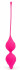 Bior toys Ярко-розовые вагинальные шарики со смещенным центром тяжести (CSM-23134)
