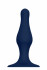 Синяя анальная пробка SILICONE PLUG LARGE - 15,6 см. (Dream Toys 21711)