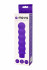A-toys Фиолетовый фигурный вибратор - 17 см. (761027)