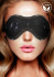 Shots Media BV Черная джинсовая маска на глаза Roughend Denim Style (OU476BLK)