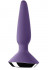 Фиолетовая анальная пробка с вибрацией Satisfyer Plug-ilicious 1 - 13,5 см. (Satisfyer 4003221)