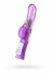 A-toys Фиолетовый вибратор High-Tech fantasy с бабочкой для клитора - 22,4 см. (761032)